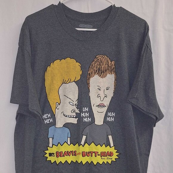MTV Other - VINTAGE STYLE CLASSIC MTV BEAVIS AND BUTTHEAD T-Shirt XL NWOT UNISEX